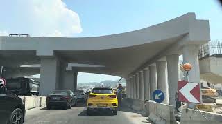 4K  Driving in Tirana  Unaza e re  21 Dhjetori  20 July 2024 [upl. by Naashom]