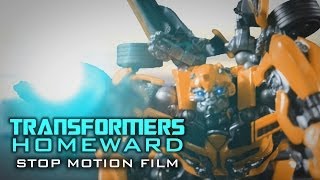 TRANSFORMERS 4  AGE OF EXTINCTION STOP MOTION ALTERNATE STORYLINE aka Homeward [upl. by Dalohcin679]