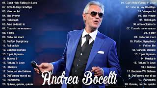 Andrea Bocelli Greatest Hits 🎼 Best Songs Of Andrea Bocelli 🎼 Andrea Bocelli Full Album🎼 [upl. by Ligetti]