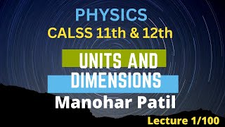 L1 Fundamental Physical Quantities [upl. by Grekin681]