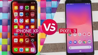 iPhone XR vs Pixel 3 [upl. by Neerhtak500]