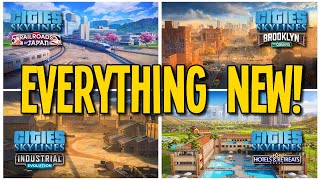 Unveiling City Skylines FINAL Updates Hotels amp Retreats  MindBlowing Content Packs [upl. by Ybroc]