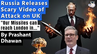 Russia Releases Scary Video of Attack on UK  This Missile Can reach London in 20 minutes [upl. by Hayimas844]