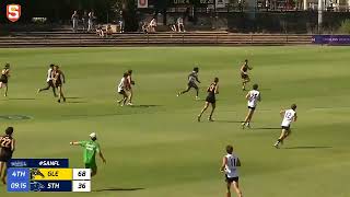 Lucas Camporeale Glenelg  Rd 3 SANFL U18 [upl. by Ecnerwal]