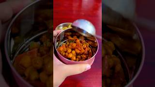 Today’s lunch box recipe cauliflower masal with chana poriyal shortsfeed lunchideas lunchbox [upl. by Demmer]