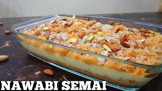 Nawabi Semai Recipe  Creamy and crunchy  FlavoursofRukhsana [upl. by Sidman]