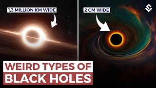 How Many Types of BLACK HOLES Exist In The Universe [upl. by Mayce]