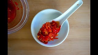 How To Make Salted Red Chiliesduo la jiao Episode 7  Garden to Table [upl. by Dranek697]