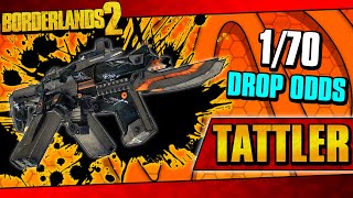 Borderlands 2  Quest For Perfection God Roll Tattler Drop [upl. by Soalokcin]