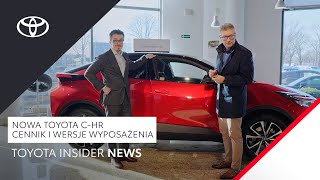 Toyota CHR 2023  cennik wersje wyposażenia wyprzedaż 2023  Toyota Insider News [upl. by Adiari147]