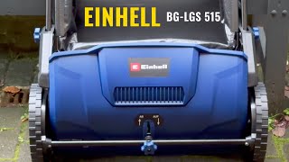 EINHELL BGLGS 515 Laub und Grassammler Teil 1 auspacken zusammenbauen [upl. by Aiyt710]