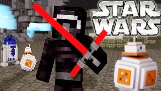 Star Wars The Force Awakens In Minecraft Animation [upl. by Vivien]