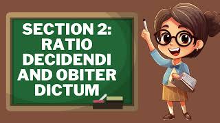 COURT JUDGEMENTS  Commercial law  Chapter 1  Doctrine of Stare Decisis  Obiter Dictum  CLA1501 [upl. by Mella]