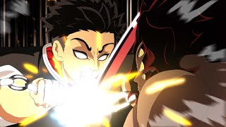 Kokushibo Vs Gyomei amp Sanemi  Demon Slayer Fan Animation [upl. by Dunseath]