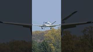 Beechcraft V35 Bonanza landing [upl. by Clywd]