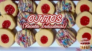 Ojitos de buey confitería industrial en casa Riquísimos y rendidores 😋😋😋 ojitos [upl. by Saenihp392]