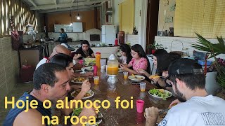 ALMOÇO MINEIRO CAPIXABA NO FOGÃO A LENHA NA ROÇA [upl. by Yelsnya]