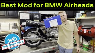 BMW R75 Electronic Ignition Install [upl. by Haimaj]