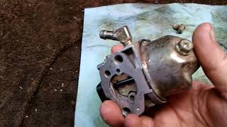 LCT Tiller engine carb problems Part 1 [upl. by Aselehc892]