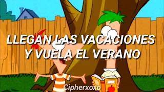 phineas amp ferb intro  letra español latino [upl. by Zetes]