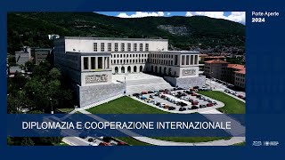 Diplomazia e cooperazione internazionale  Laurea magistrale [upl. by Darnoc]