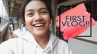 FIRST VLOG  Buhay Estudyante [upl. by Aitel]