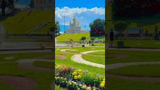 PeterHof Palace Park  Russia St Petersburg  Detstvo Song 🇷🇺 music palacestation peterhof [upl. by Nevla]