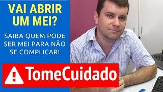 MEI Microempreendedor individual como funciona  Quem pode ser mei como abrir um mei [upl. by Rapsag]