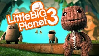 Little Big Planet 3 Gameplay Walkthrough Part 1  FIRST LOOK PS4 Gameplay [upl. by Niliac]