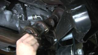 Installing Rough Country Jeep JK Exhaust Spacer [upl. by Johansen540]