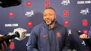 Ross Douglas Press Conference  Spring Practice 10 [upl. by Dennis]