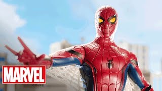 Marvel SpiderMan Homecoming  Tech Suit SpiderMan Official TV Commercial [upl. by Ertha]