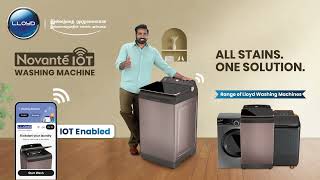 Lloyd Novante Washing Machine  IoT  5D Wash  Vijay Sethupati  Tamil  10 Sec [upl. by Asilim]