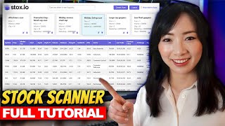 Stox Stock Scanner Walkthrough [upl. by Sineray484]