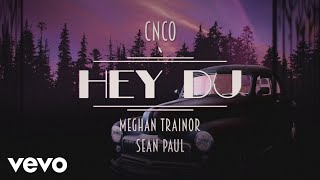 CNCO Meghan Trainor Sean Paul  Hey DJ Remix Lyric Video [upl. by Jezabella]