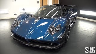 FIRST LOOK Pagani Zonda 760 Roadster  Manual Gearbox [upl. by Bordy]