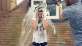 Zoella ALS Ice Bucket Challenge [upl. by Aimej]