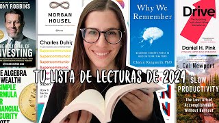 10 libros que tienes que leer en 2024 desarrollo personal [upl. by Valry]