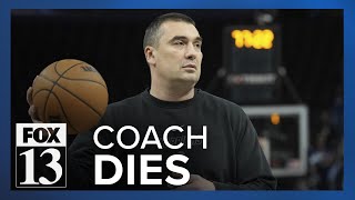 Golden State coach dies of heart attack WarriorsJazz game postponed [upl. by Ajdan]