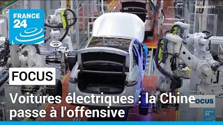 Voitures électriques  la Chine passe à loffensive • FRANCE 24 [upl. by Aisor]