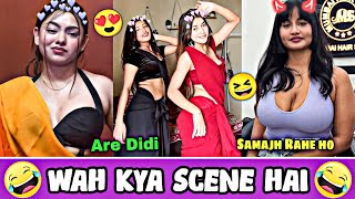 Wah Kya Scene Hai Today 😆🤣  Ep 81  Dank Indian Memes  Indian Memes Compilation [upl. by Aroc]