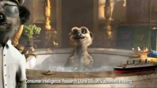 Compare the Meerkat  Bubble Bath Advert [upl. by Shantha367]