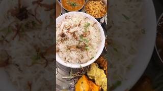 Eat this Bahubali Thali for Rs 5000 shorts ytshorts bahubalithali trending [upl. by Acsehcnarf]