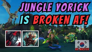 Learn how to invade with Jungle Yorick We gapping Master Korean Junglers [upl. by Atinal]