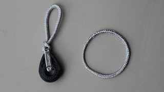 How to splice a Dyneema loop [upl. by Critta364]