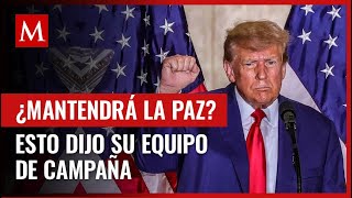 ¿Donald Trump buscará diálogo con Claudia Sheinbaum Esto dijo su equipo de campaña [upl. by Jacoby151]