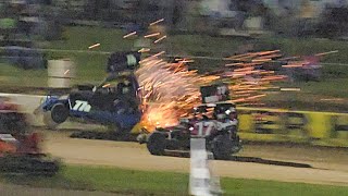 Waikaraka Park Speedway  Stockcars  21124 [upl. by Kcinom]