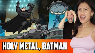 Batmetal Reaction  Batman Rockin to Metal With Those Puckered Lips [upl. by Inesita]