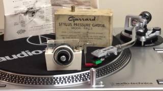 GARRARD STYLUS PRESSURE GAUGE SPG3 [upl. by Lundberg732]