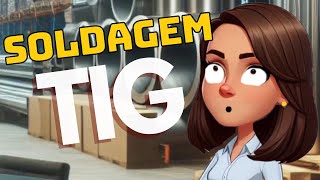 Soldagem TIG  Animação de Diálogo [upl. by Latsyrd]